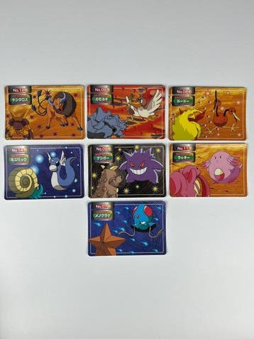 Pokémon - 5 Card - Top Sun Pokémon Card Tauros / Gengar /, Nieuw