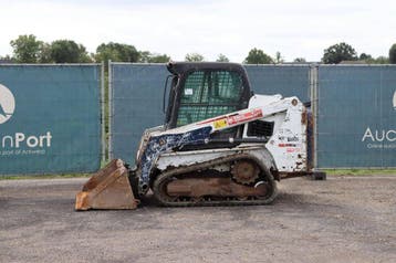 Veiling: Schranklader Bobcat T450 Diesel 45.5kW 2016, Ophalen, Wiellader of Shovel