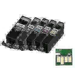Canon compatible cartridges PGI-525 & CLI-526 MET CHIP €7,00, Verzenden, Nieuw, Canon