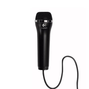 Logitech Microfoon voor Nintendo Wii, Wii U, Switch, PS2, PS, Verzenden, Zo goed als nieuw