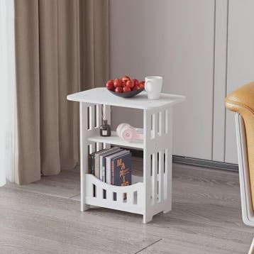Moderne Houten Bijzettafel - Stijlvolle Opbergtafel voor Woo, Huis en Inrichting, Verzenden, Nieuw