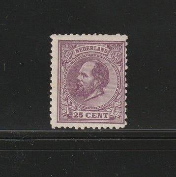 Nederland 1888 - Koning Willem III - NVPH 26H, Gestempeld