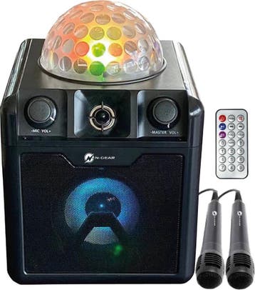 N-GEAR Disco Block 410 - Bluetooth Speaker - Karaoke Set -, Ophalen of Verzenden, Nieuw