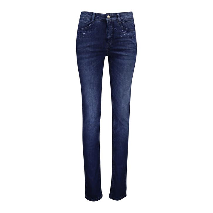 MAC • blauwe Angela glam jeans • 34, Kleding | Dames, Spijkerbroeken en Jeans, Blauw, Nieuw, Verzenden