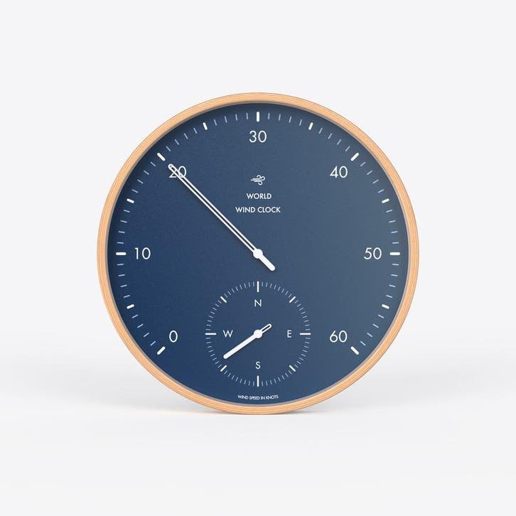 Windsupp World Wind Clock - Ocean, Watersport en Boten, Accessoires en Onderhoud, Ophalen of Verzenden
