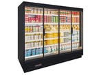 Apella HD wandkoeling met trekdeuren B250xD76xH220cm - zwart, Nieuw in verpakking
