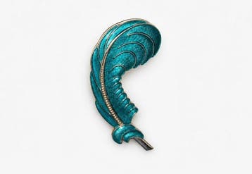 Zonder minimumprijs - Broche Zilver - Aksel Holmsen –, Sieraden, Tassen en Uiterlijk, Antieke sieraden