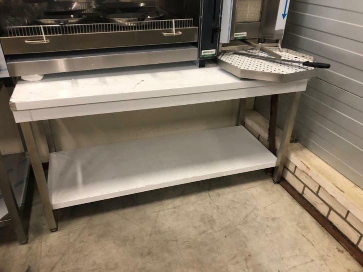 RVS Werktafel | van af 70 cm met Onderschap €129, Zakelijke goederen, Horeca | Meubilair en Inrichting, Meubilair, Nieuw in verpakking