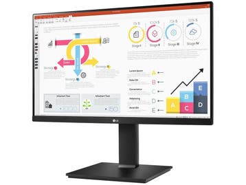 LG 24QP750P-B - QHD Monitor 2560x1440 - IPS - Zwart, Verzenden, Zo goed als nieuw, LG