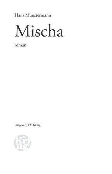 Mischa, Ophalen of Verzenden, Nieuw