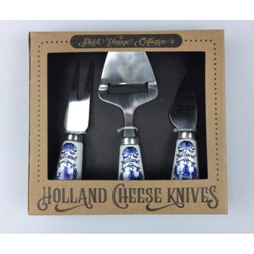 Kaasmes Set Delftsblauw, Ophalen of Verzenden, Nieuw
