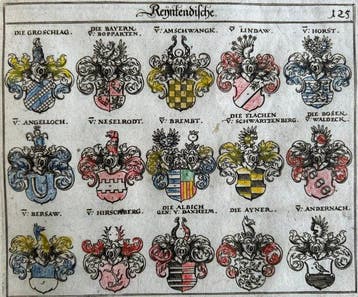 Siebmacher - Erneuert und Vermehrtes Wappen-Buchs - 1696