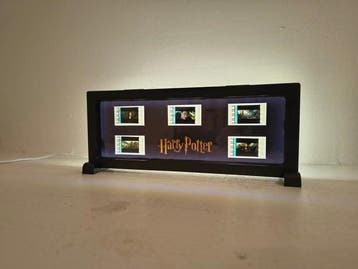 LightBoxFrame frame met 5 achterbelichte 35 mm filmcellen, Nieuw