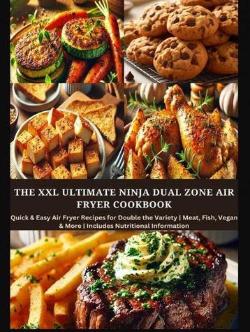 9789403779645 The XXL Ultimate Ninja Dual Zone Air Fryer ..., Verzenden, Zo goed als nieuw, Eva Leckerfeld