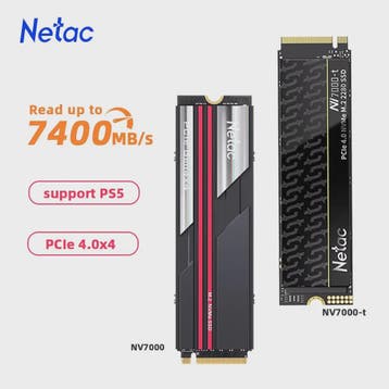 Netac NV7000-t NVMe SSD 2TB PCIe 4.0 M.2 2280 - 7400MB/s Lee, Verzenden, Nieuw