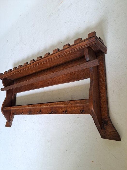 Rek - Eik - Keuken /kruiden rek, Antiek en Kunst, Kunst | Designobjecten