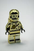 Lego Minifiguur - Classic Space - Chrome Gold Plated, Nieuw
