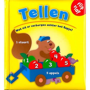 Flip Flap Tellen 9789461953353 Schrijver, Boeken, Verzenden, Gelezen, Schrijver