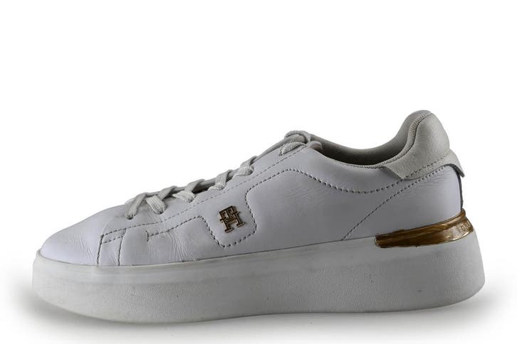 Tommy Hilfiger Sneakers in maat 40 Wit, Kleding | Dames, Schoenen, Wit, Zo goed als nieuw, Sneakers of Gympen, Verzenden