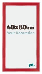 Fotolijst 40x80 cm - Rood - MDF - Mura, Verzenden, Nieuw