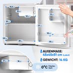 Mini koelkast - Minibar - Met vriesvak - 45 liter - Vrijstaa, Verzenden, Zo goed als nieuw