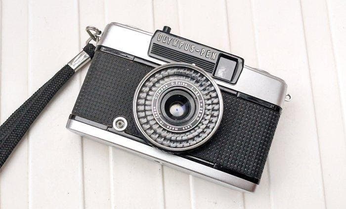 Olympus PEN EE-2 w/ D.Zuiko 3,5/28mm | Analoge compactcamera, Audio, Tv en Foto, Fotocamera's Analoog