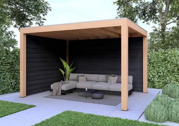 Douglas Overkapping 400x300 cm, Tuin en Terras, Overkappingen, Nieuw