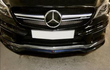 Front Splitter V.1 MERCEDES CLA 45 AMG C117 (VOORWOORD), Verzenden