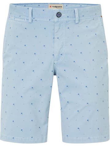 Redpoint Korte Broek Met Palmboom Motief Blauw Dawson, Verzenden, Nieuw, Blauw