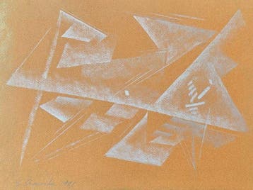Vladimir Yakoubovitch (XX) - Composition argenté