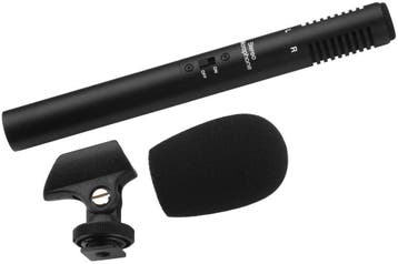 Electret stereo microfoon voor videocamera - ECM-600ST, Muziek en Instrumenten, Microfoons, Ophalen of Verzenden, Nieuw, Overige typen