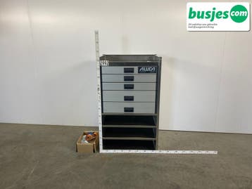 Aluca werkbus inrichting nieuw 765x520x1250mm (2992), Ophalen of Verzenden