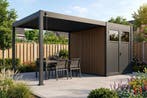 Advance lamellen overkapping 3,6x4 m. incl. berging 3,6x2 m., Verzenden, Nieuw