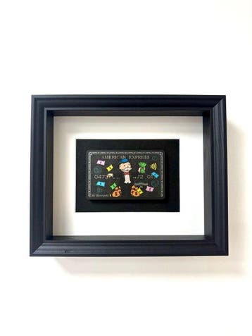 N.Nathan Capsule - Cadre Amex Mr.Monopoly