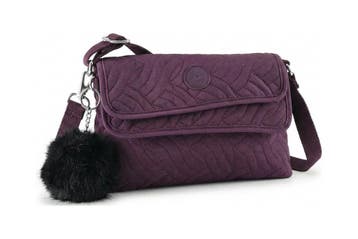 Kipling Schoudertas Paars, Verzenden, Zo goed als nieuw, Paars