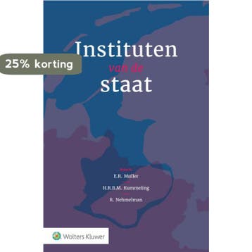 Instituten van de staat 9789013157390, Boeken, Verzenden, Nieuw