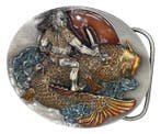 japanese warrior Buckle/Gesp, Kleding | Heren, Riemen en Ceinturen, Verzenden, Nieuw