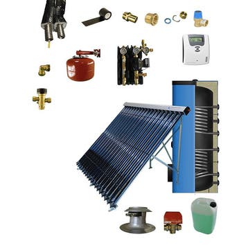 CV verwarming en tapwater zonneboiler 300L+ Prisma Pro 18 5, Verzenden, Nieuw