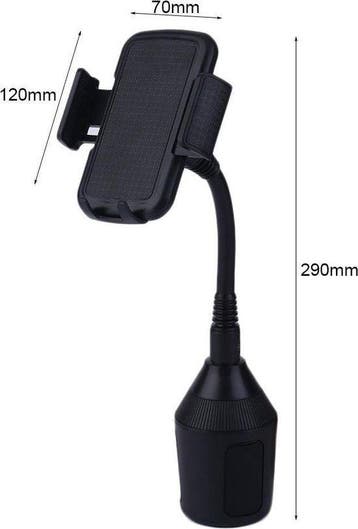 Telefoonhouder auto – Bekerhouder bevestiging – Flexibele, Ophalen of Verzenden, Nieuw