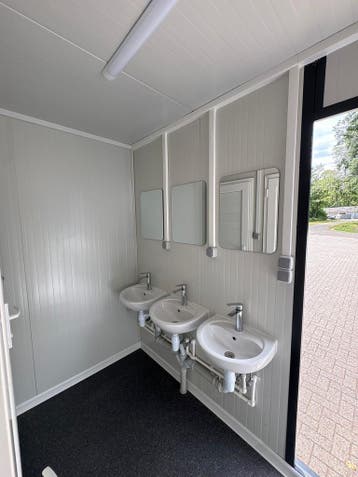 Sanitair Gebouw man vrouw | Sanitaire Unit, Ophalen of Verzenden, Nieuw, Toilet