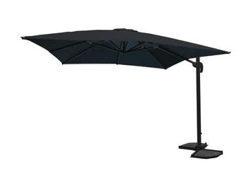 Veiling - Hangende parasol zwart 300x400cm, Nieuw