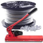 Staalkabel 4 mm 100 meter Voordeelpakket, Verzenden, Nieuw