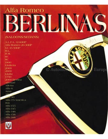 ALFA ROMEO BERLINAS, SALOONS / SEDANS, Nieuw, Alfa Romeo, Author