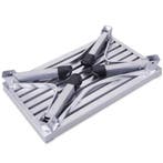 HTD Opstap Aluminium Enkel Zilver, Caravans en Kamperen, Camper-accessoires, Ophalen of Verzenden, Nieuw