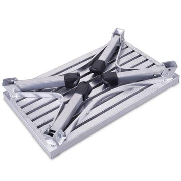 HTD Opstap Aluminium Enkel Zilver, Ophalen of Verzenden, Nieuw