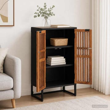 vidaXL buffetkast 53 x 30 x 95 cm, Minder dan 50 cm, Verzenden, Nieuw, Minder dan 100 cm