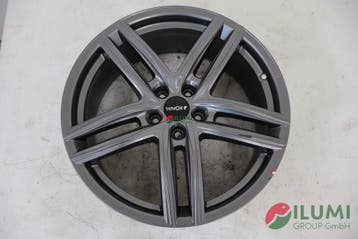 Aluminium velg Ronal R65 Grey 8,5J R20 5X114,4 ET50 20 inch, Auto-onderdelen, Verzenden, Gebruikt, Banden en Velgen