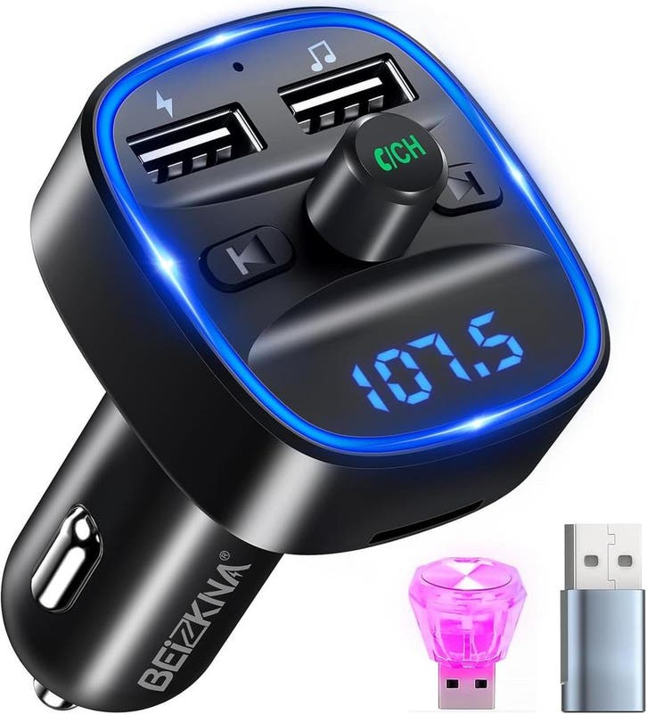 FM Transmitter Bluetooth | Handsfree | Tweedekansje OP=OP, Auto diversen, Auto-accessoires, Zo goed als nieuw, Ophalen of Verzenden