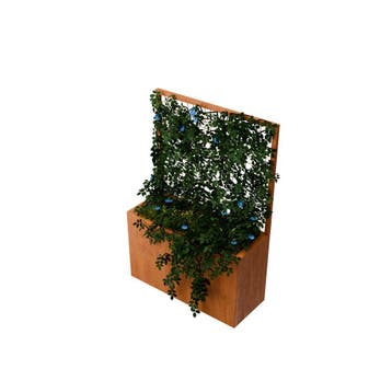 Geroba Verta C2 rechthoekige plantenbak met plantenklimrek, Verzenden, Nieuw