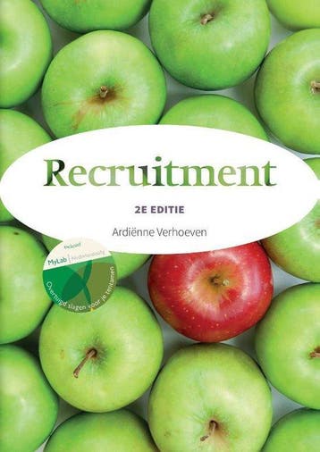 9789043033602 Recruitment | Tweedehands, Boeken, Schoolboeken, Verzenden, Zo goed als nieuw, Ardienne Verhoeven